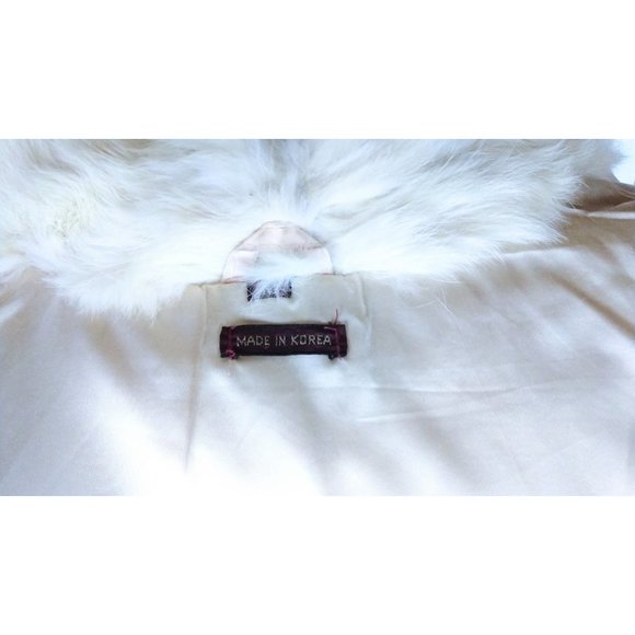 Vintage rabbit fur jacket genuine fur coat - Picture 5 of 6